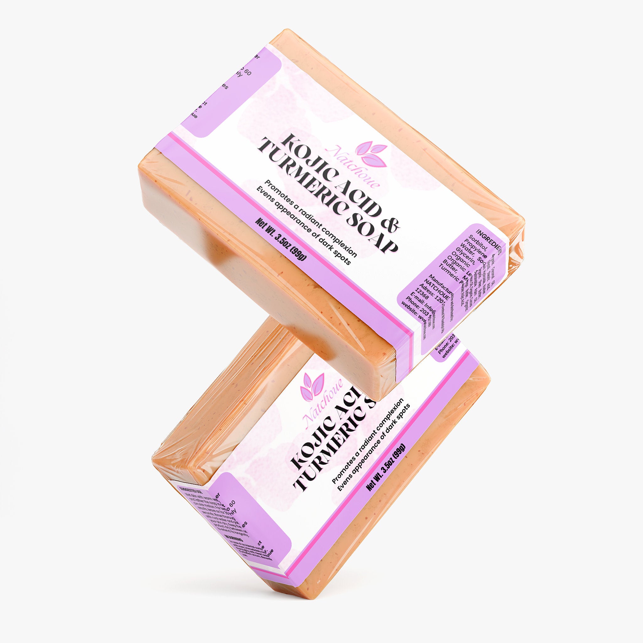 Kojic Acid & Turmeric Soap .