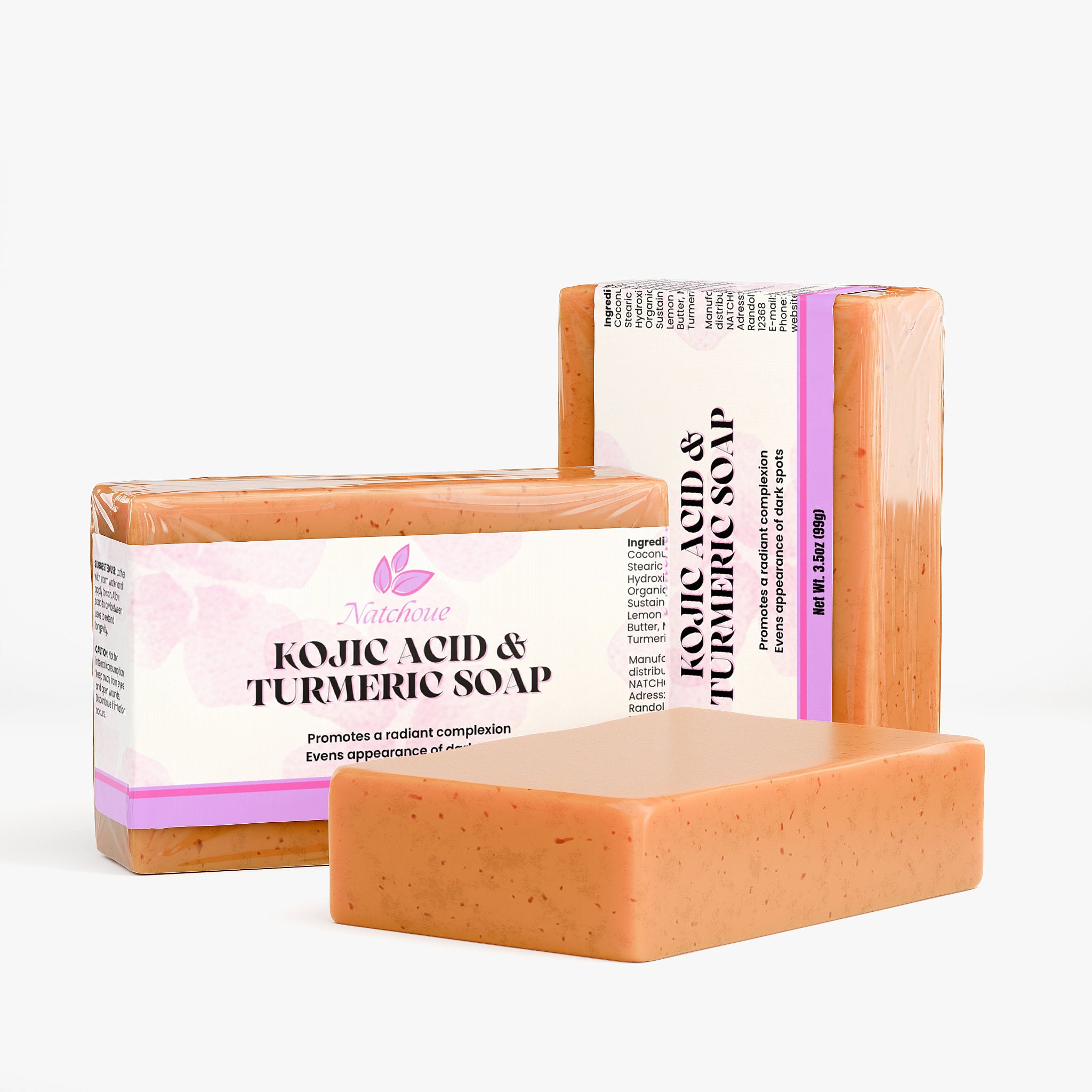 Kojic Acid & Turmeric Soap .