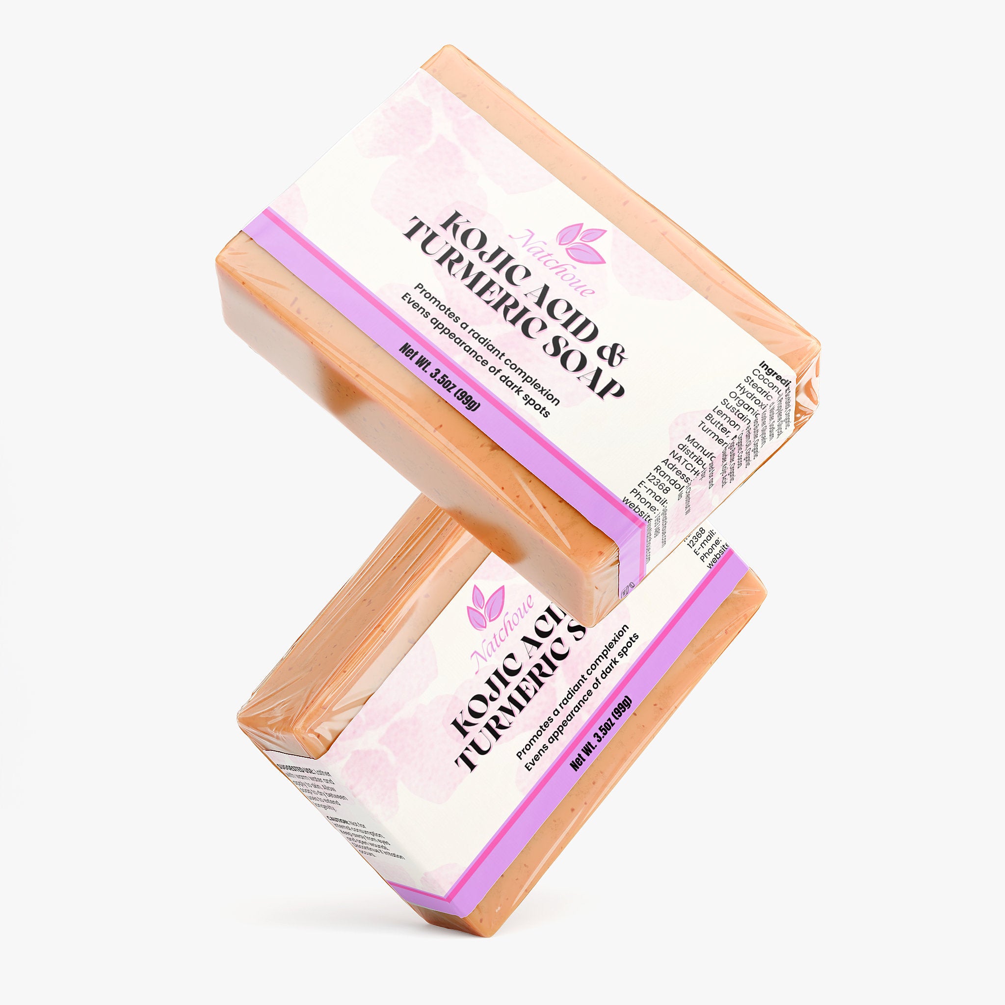Kojic Acid & Turmeric Soap .